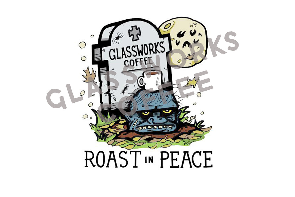 ROAST IN PEACE Ceramic Coffee Mug