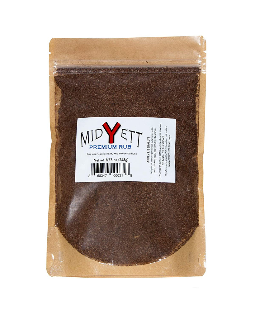 Midyett Premium Rub (8.75 oz. bag)